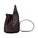 Artisan & Artist I ACAM-77 I Leather Pouch in Kipskin Leather (S) Brown