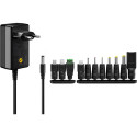 goobay 64571 Universal power supply 3 V - 12 V, max. 7.2 W / DC changeable adapter / replacement pow