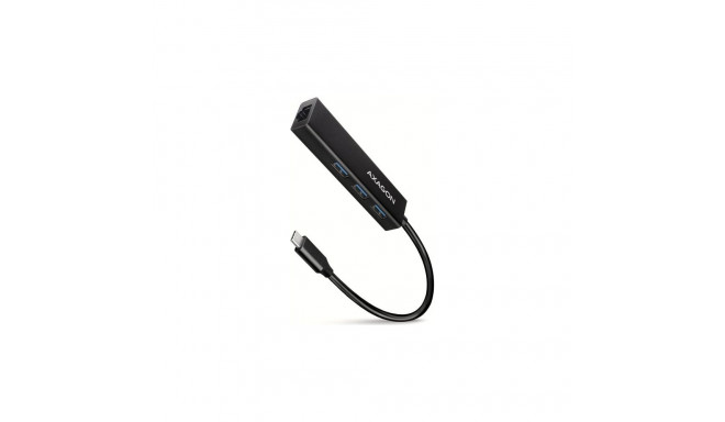 AXAGON HMC-GL3A USB-C-hub 3x USB-A Gbit-LAN must