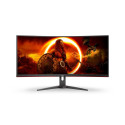 AOC G2 CU34G2XE/BK LED display 86.4 cm (34") 3440 x 1440 pixels Wide Quad HD LCD Black, Red