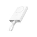 Joyroom magnetic powerbank with stand JR-PBM01, 20W, 10000mA (white)