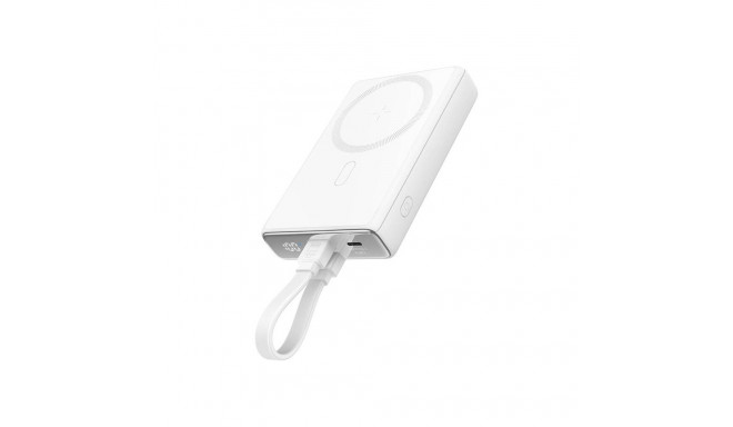 Joyroom magnetic powerbank with stand JR-PBM01, 20W, 10000mA (white)