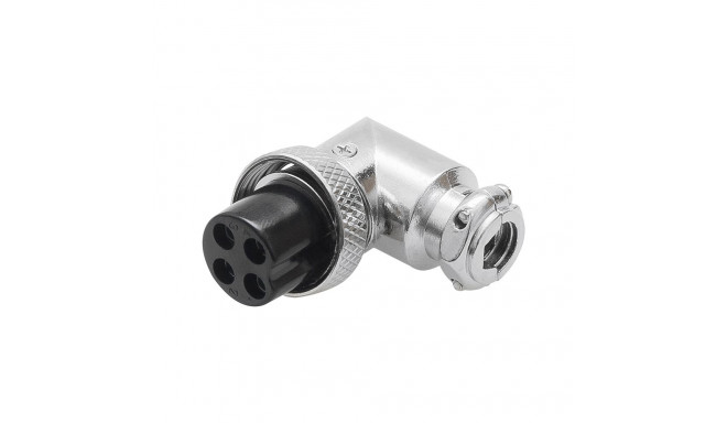 20-134# Wtyk cb mikrofonowy 4pin kumer (5 tk.)