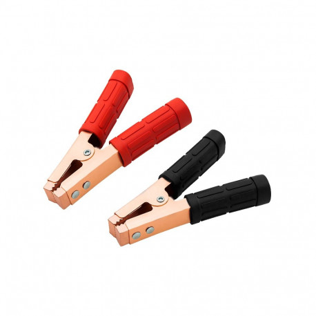 96-712# suur krokodillklemm 500a must/punane 2 tk.