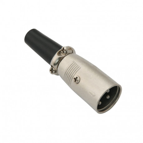 1651# xlr 3p mikrofonipistik kaablile skr. odg (10 tk.)