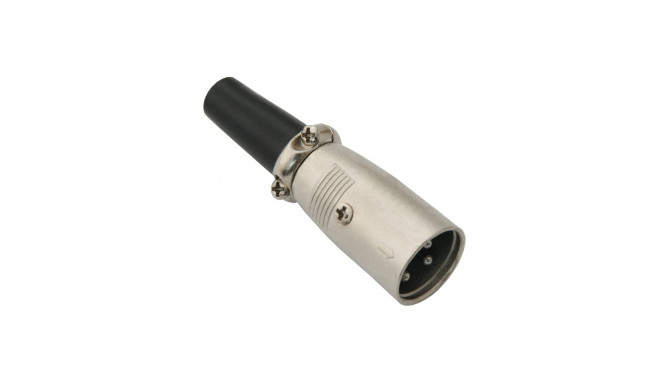 1651# xlr 3p mikrofonipistik kaablile skr. odg (10 tk.)