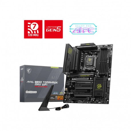 MSI emaplaat MAG B850 TOMAHAWK MAX WIFI AMD B850 Socket AM5 ATX