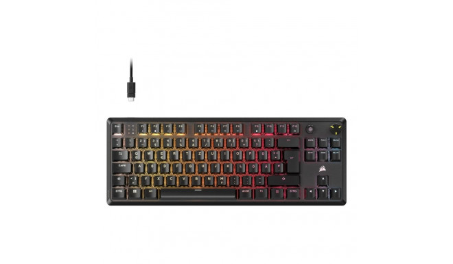 Corsair K70 CORE TKL mänguklaviatuur USB QWERTZ saksa must