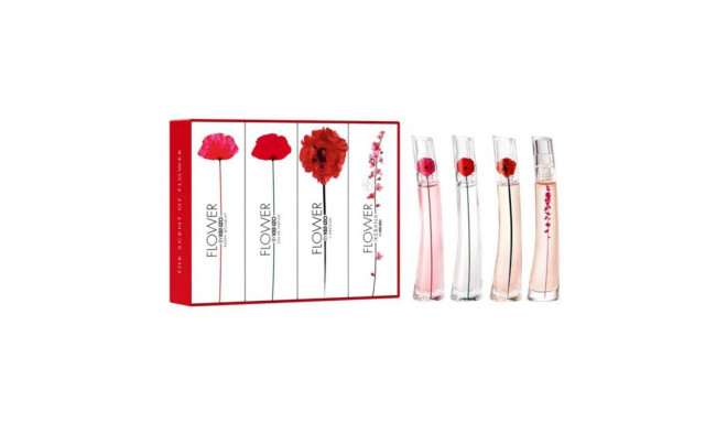 KEN ZO FLOWER BY KENZO POPPY BOUQUET EAU DE PARFUM 4ML + EAU DE PARFUM 4ML + L'ABSOLUE EAU DE PARFUM