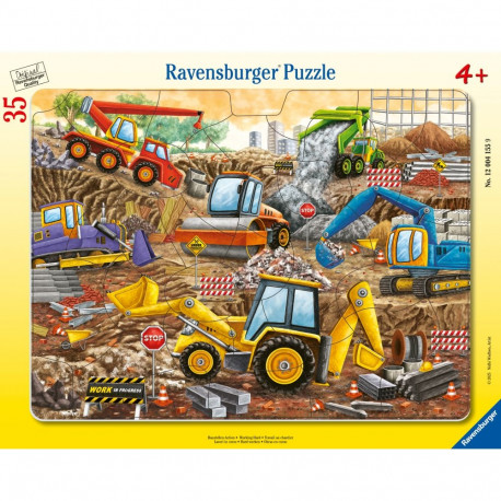 Ravensburger plaatpusle 35 tk: kõik töötavad