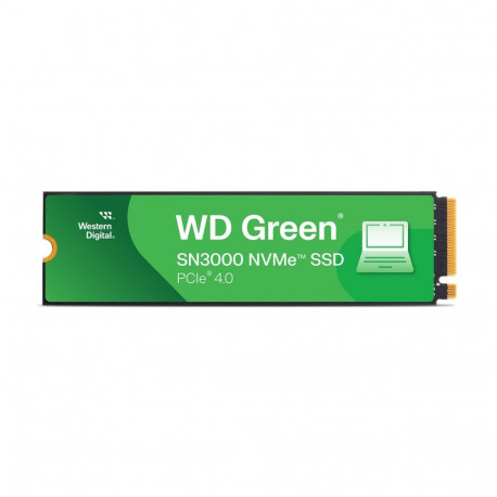 WD Green SN3000 NVMe SSD 500GB M.2 2280 Sandiski toel