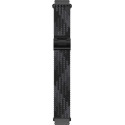 Polar watch strap 20mm S/L, black braided