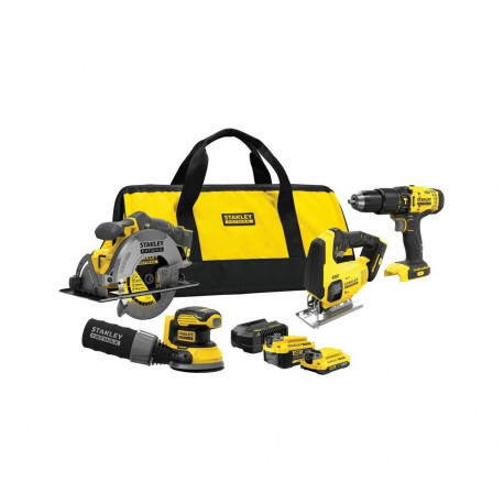 ST V20 Kit SFMCK412MDS (SFMCD711+SFMCS600+SFMCS500B+SFMCW220B) 1x4.0 1x2.0Ah +ACC Bag
