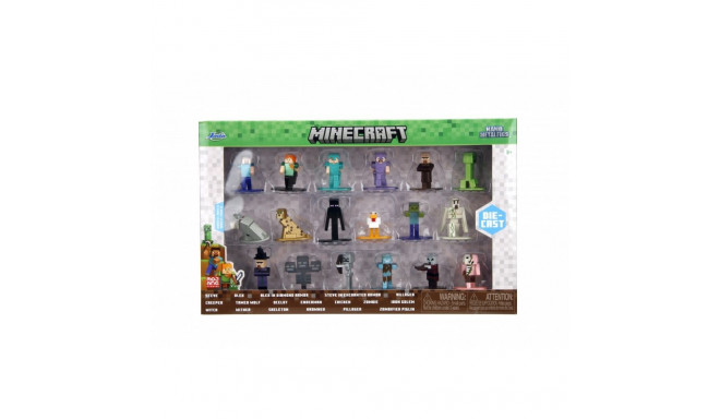 Figures set Minecraft Multi-Pack Nanofigs Wave 12