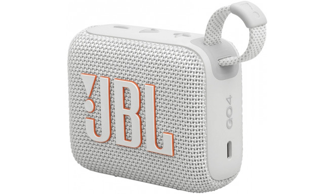 JBL wireless speaker Go 4, white