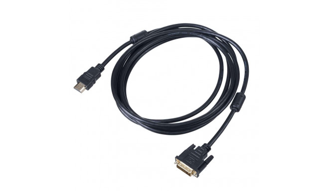 HDMI | DVI kaabel Akyga AK-AV-13 24+1 pin 3.0m