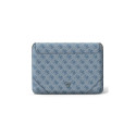 Original GUESS Laptop Sleeve 4G Uptown Triangle Logo GUCS16P4TB 16 inches blue
