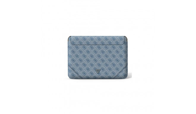 Original GUESS Laptop Sleeve 4G Uptown Triangle Logo GUCS16P4TB 16 inches blue