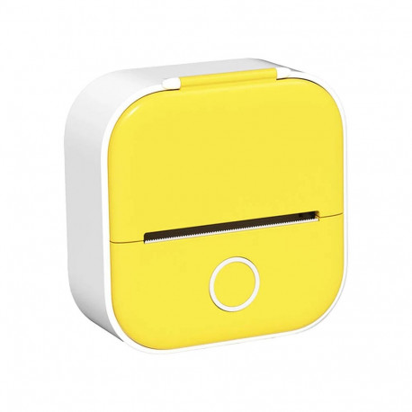 Phomemo T02 portable label printer (yellow)