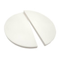 TunaBone | Half moon pizza stone for Kamado classic 26 inch grill