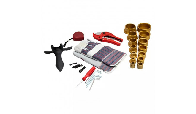 Dedra pipe welder for PVC 1500W with accessories and case