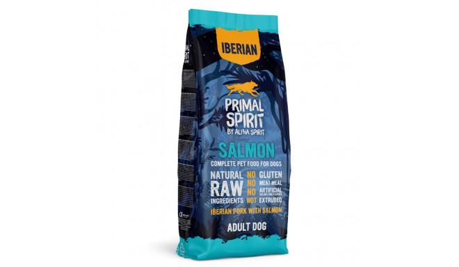 PRIMAL SPIRIT Iberian 70% Salmon – semi-moist dog food – 12 kg