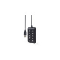 Gembird UHB-U2P10P-01 interface hub