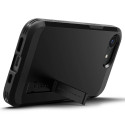 Spigen Tough Armor Case with MagSafe for iPhone 16e with Stand - Black