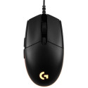 Logitech G203 Lightsync -pelihiiri, musta