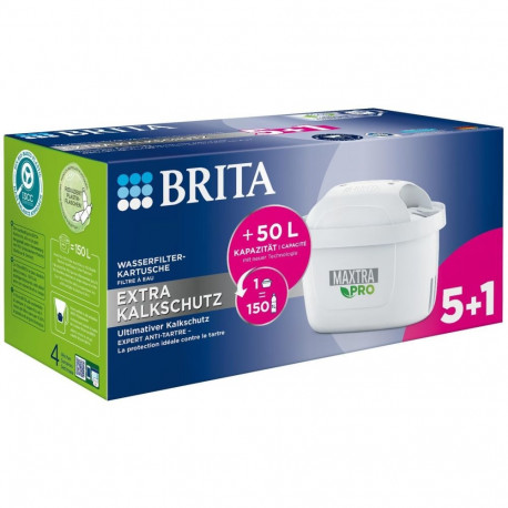 "BRITA Tischwasserfilter Maxtra Pro Filterkartusche 5+1 Pack"