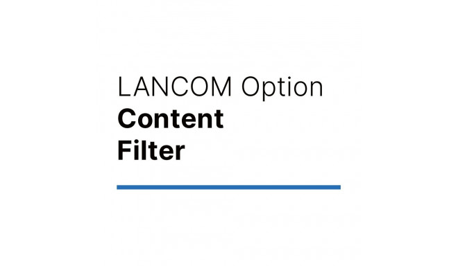 "LANCOM Content Filter +25 Option (3 Jahre)"