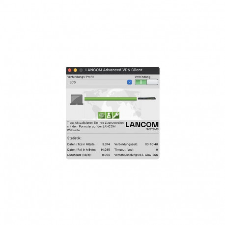 "LANCOM Upgrade Advanced VPN Client (Mac)"