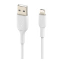 "Belkin Lightning Lade/Sync Kabel PVC mfi zertifiziert 15cm wht"