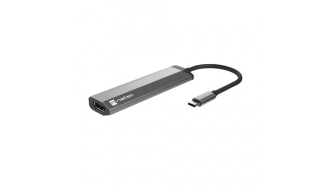 USB Hub - Natec Fowler Slim 3.2 Gen 1 Type-c Black