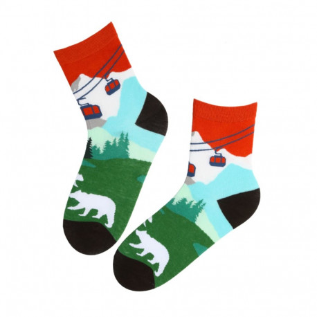 SOKISAHTEL REINO puuvillased karudega sokid 444