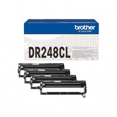 BROTHER DR248CL DRUM PACK FOR FCL 1x BK/C/M/Y Prints 15.000 pages