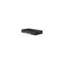 Dahua Technology PoE SF1008LP Unmanaged L2 Fast Ethernet (10/100) Power over Ethernet (PoE) Black