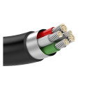 Ugreen universaalne mini USB andmesidekaabel 1m must (10355)