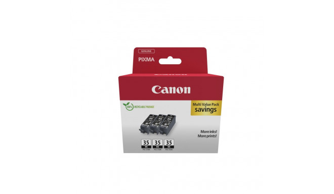 Tint Canon PGI-35 Black 3-Pack / must kolmik-pakk PIXMA iP100 iP110 TR150