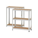 STORAGE SHELF 4IQ. 30X75X172CM 75KG