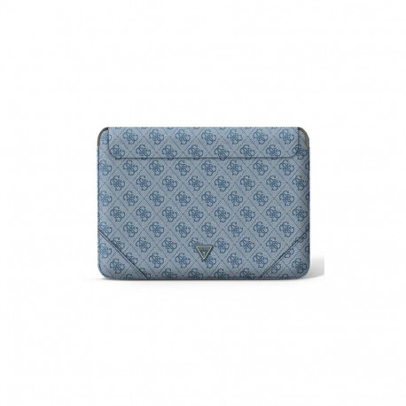 Original GUESS Laptop Sleeve 4G Uptown Triangle Logo GUCS14P4TB 13|14 inches blue