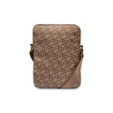 Guess Bag GUTB10HGCFSEW 10" brown|brown GCube Stripe Tablet Bag