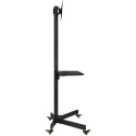 Techly Trolley Floor Stand LCD/LED/Plasma TV Stand 19"-37"