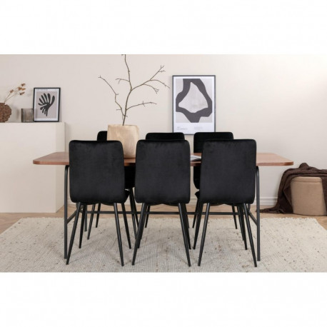 Söögitoa komplekt Uno&Windu 6 tooli