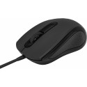 Omega mouse OM-441 USB-C, black