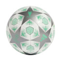 Piłka nożna adidas UCL Club 24/25 Knockout Stages biało-zielono-szara JH1283 3