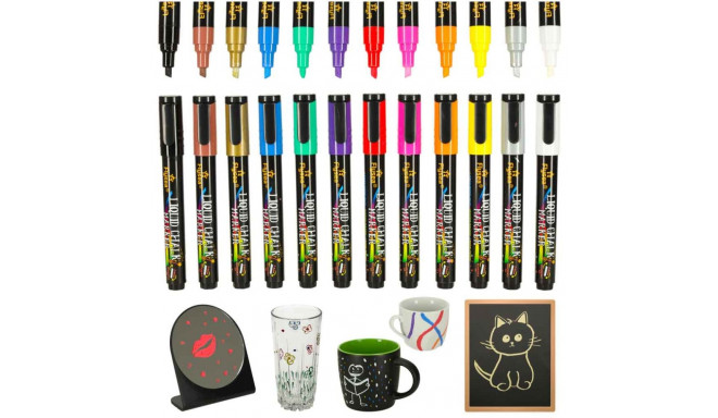 Klaasmarkerid 12 tk.