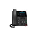 POLY VVX 350 6-Line IP Phone and PoE-enabled