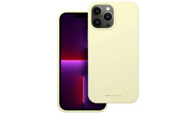 Roar kaitseümbris Cloud Skin Silicone Apple iPhone 13 Pro Max, kollane