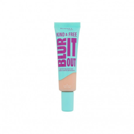 Rimmel London Kind & Free Blur It Out Mattifying Skin Tint (30ml) (163 Golden Vanilla)